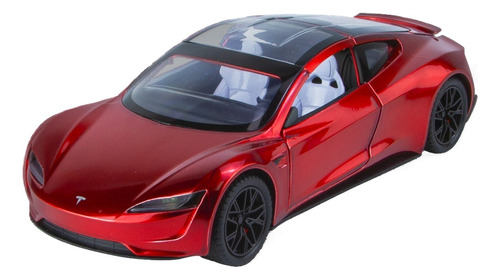 1 A 24 Modelo Descapotable Tesla Roadster De Aleación