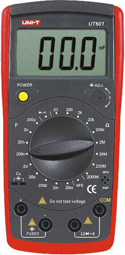 Uni-t Capacimetro Cr Digital Resistencia Diodo Ut601 Tester