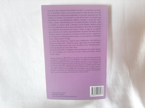Lolita Vladimir Nabokov Anagrama