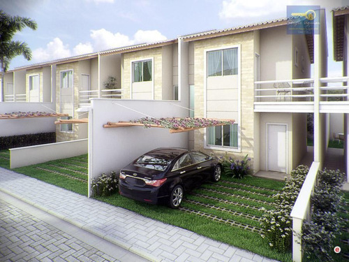 Imagem 1 de 13 de Sobrado Residencial À Venda, Eusébio, Eusébio. - Codigo: Ca0121 - Ca0121