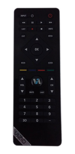 Control Remoto Para Tv Vizio Vur10 (3d)  Sin Tapa 