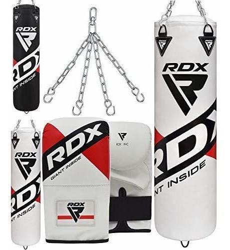 Rdx Saco De Boxeo Sin Llenar Juego De Guantes De Entrenamien