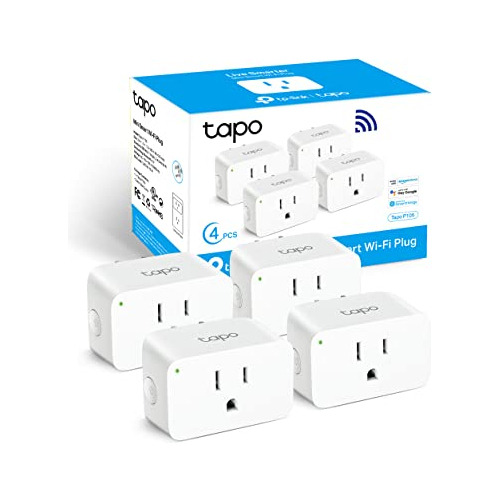 Tp-link Tapo Smart Plug Mini 15a, Enchufe Wi-fi Para El Hoga