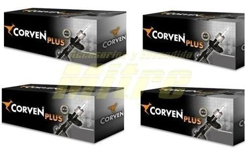 Kit 4 Amortiguadores Corven Renault Sandero Logan Desde 2016