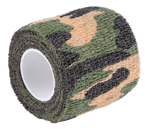 Fita Camuflada Bandagem Auto Aderente Militar Pesca Airsoft