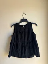 Comprar Blusa Negra De Moda Estilo Campesina Peplum De Algodón