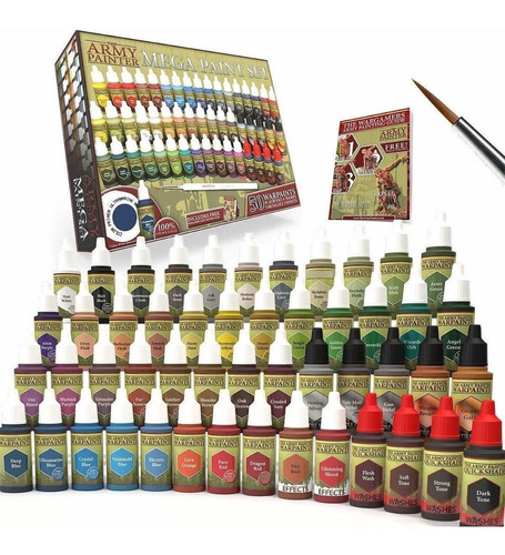 The Army Painter Kit De Pintura En Miniatura Con Pincel De P