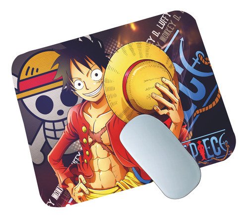 Set Botella Monkey D Luffy Onepiece Tazón, Termo, Mousepad