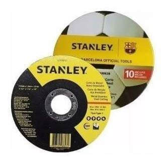 Set 10 Discos Stanley Metal 4.5 1 Mm C/estuche - Ynter 