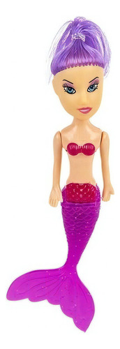 Muñeca De Juguete Mini Sirena Sirenita Para Niñas 3 Piezas