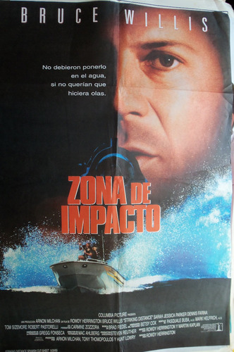 Poster Zona De Impacto Con Bruce Willis  Orig