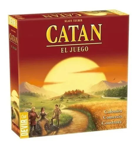 Catan Los Colonos Juego Mesa Base Gestion Estrategia Devir