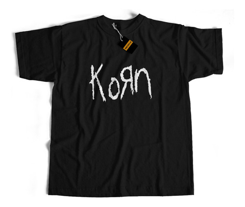 Remera De Rock Korn Nu-metal 100% Algodon Todos Los Talles