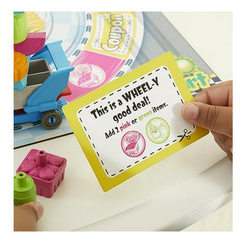 Hasbro Gaming Grocery Go Karts Juego De Mesa Para