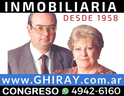 2 Amb. Congreso, Moreno 2200. Casa Romana, Buen Estado