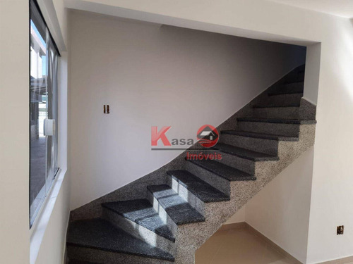 Imagem 23 de 30 de Sobrado Novo À Venda Em Condomínio Fechado Com 2 Dormitórios, Quintal E Garagem Em São Vicente/sp. Por Apenas R$ 230.000,00. Aceita Financiamento! - So0557