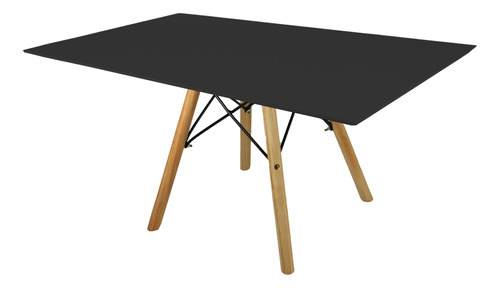 Mesa Centro 70cm Quadrada Eiffel Charles Eames 