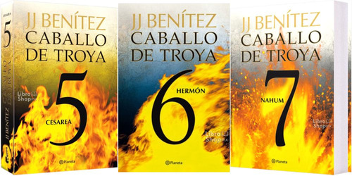 Caballo De Troya 5 Cesarea + 6 Hermón + 7 Nahum (3 Libros)