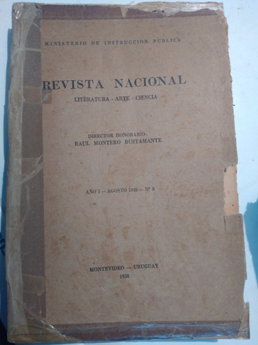 * Revista Nacional - Articulo Sobre La Obra De Pedro  Figari