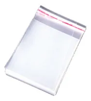 Comprar Bolsas Celofan Con Pega Adhesiva 25x35 Cm Pack 100 Unid.