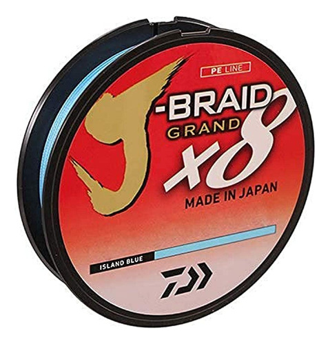 Daiwa J-braid Grand Carrete Relleno 8 X 300 Yarda