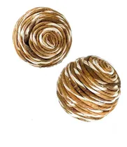 Comprar 2 Esferas Decorativas Para Centro De Mesa Bolas Pelotas 