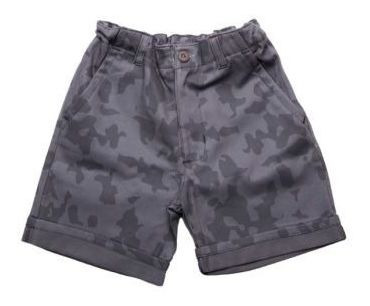 Bermuda Bambino Camo Para Niños