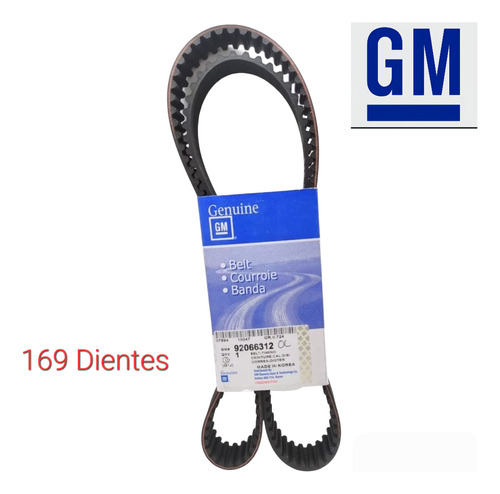 Correa Tiempo Optra 1.8 Limited 169 Dientes Tacuma Gm