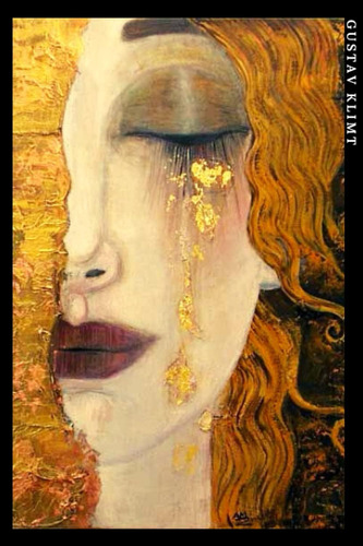 Libro: Gustav Klimt: Freyas Golden Tears. Elegant Notebook 