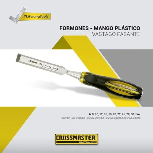 Formon Mango Plástico 19mm Crossmaster 9941519.6