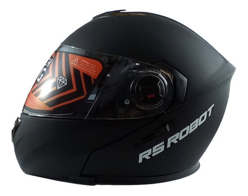 Imagen 7 de 8 de Casco Rebatible Hawk Integral C/lentes Retraibles
