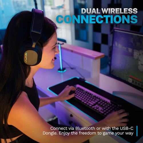 Auriculares Para Juegos Jlab Nightfall Inalámbricos Con Cont