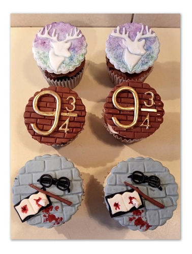 Imagen 5 de 10 de Cupcakes Personalizados Y Decorados (mínimo 1 Docena)