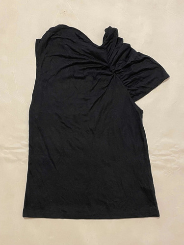 Remera Zara Collection Talle L 30 Negra