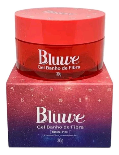 Bluwe Gel Banho De Fibra Natural Pink 30g
