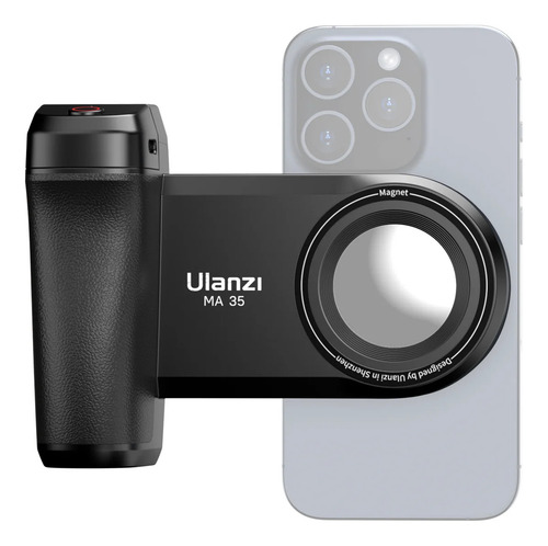 Suporte De Celular Com Grip Bluetooth Magnetico Ulanzi Ma35