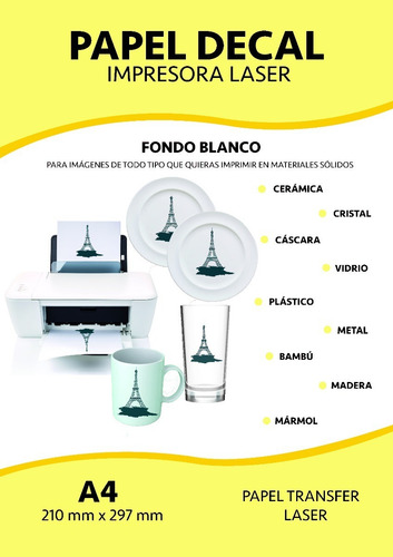 Cintas Adhesivas 5 Hojas Papel Decal Láser Calcomanía Uñas