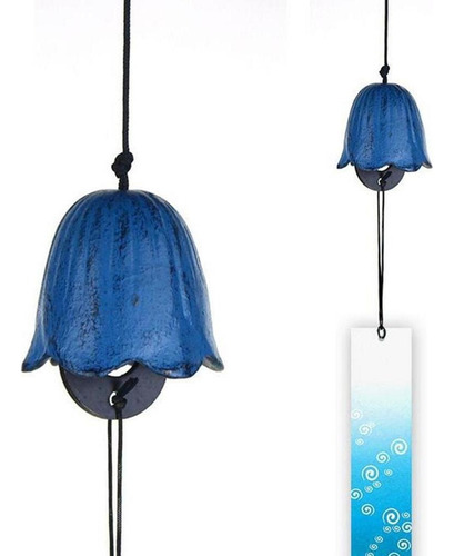 2x Japonês Furin Wind Chime Nambu Ferro Fundido Iwachu