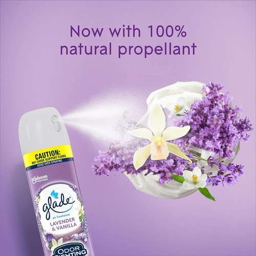 Glade Air Ambientador De Olor En La Sala De Combates, Vainil