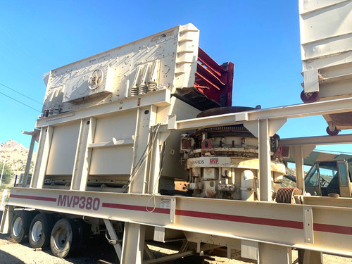 Sistema De Trituración Modelo Mvp380 Marca Terex Cedarapids
