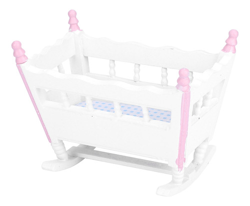 Cuna En Miniatura Dollhouse, Accesorios Para Juguetes