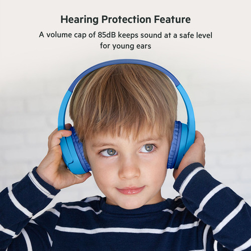 Audífonos Bluetooth Belkin Kids Diadema Azul