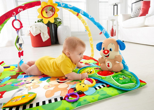 Gimnasio Fisher Price Musica Y Luces Perrito Puppy Aprende