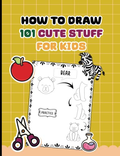 How To Draw 101 Cute Stuff For Kids | Simple And Easy Fun Dr