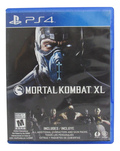 Mortal Kombat Xl - Playstation 4