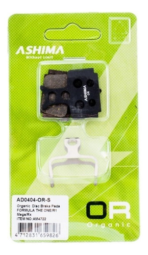 Pastillas Freno Para Formula The One / R1 Ad404 -ashima-or