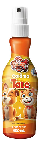 Perfume Deo Colonia Talc Catdog Cães E Gatos 450ml Pet Shop
