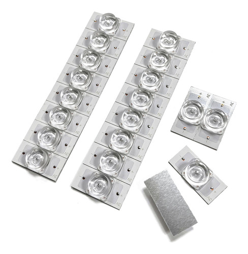 20 Perlas De Lámpara Smd De 3 V Para Accesorios De Reparació