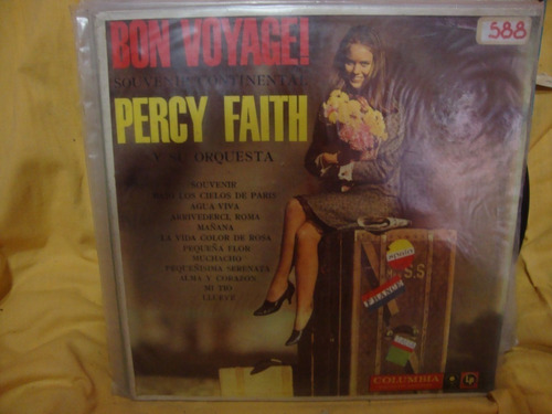 Vinilo Percy Faith Bon Voyage Souvenir Continental O1