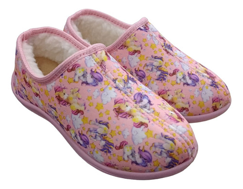 Pantuflas Mujer Hombre Invierno Peluche Corderito Cerradas